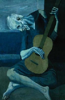 Old Guitarist - Pablo Picasso